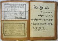 戦前貼交帖　帝国ホテル大判リーフレット他　約230点貼込