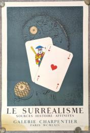LE SURRÉALISME Souces-Histoire-Affinites　シュルレアリスムー根源・歴史・類似ー展 ポスター