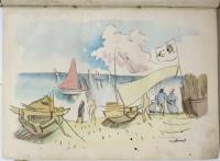本牧　鐵樓著　川本信雄装画