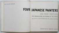 FOUR JAPANESE PAINTERS 木村伊兵衛写真集　JPS Picture Books
