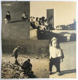 戦時下 子供大判古写真　12枚