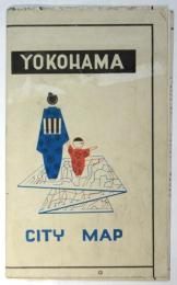 YOKOHAMA City Map 1954年5月修正
