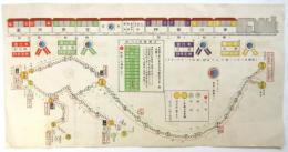 奉仕會神宮参拝團（行程図）