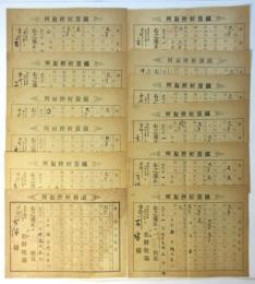 明治37年 打越 佐野牧場 滋養軒搾取所　牛乳記