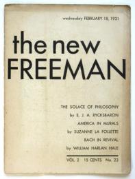 the new FREEMAN　VOL.2 No.23