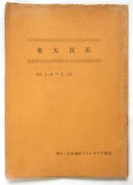 東大反乱　69.1.6～1.19