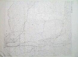 山西省南部 五十万分一