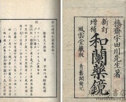 和蘭薬鏡 新訂増補