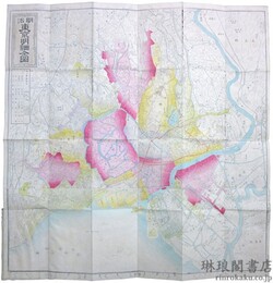 明治 東京明細全図