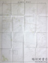 辛格爾─楼蘭遺蹟 新疆甘粛二十五万分一図29号