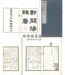 鄭開陽雑著 十一巻