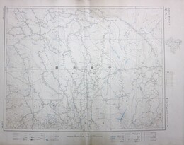 バタン 印度100万分1図東部周域1号
