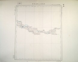 クラスノヤルスク 東亜五十万分一図