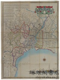 東京市坊細見図