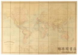 仏文万国大地図