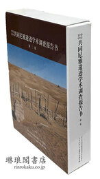 中日日中 共同尼雅遺跡学術調査報告書 第二巻 本文編（日文・中文）・図版編
