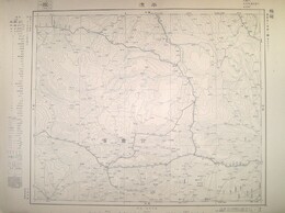 平凉 東亜五十万分一図