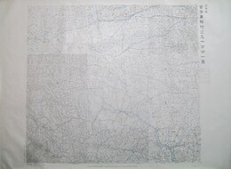 西安襄陽附近五十万分一図