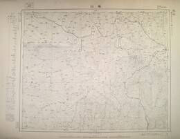 鳳翔 東亜五十万分一図