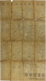 新刊東嶽泰山全景之図