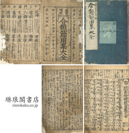 頭書増補節用集大全 二行両点