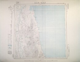 デルビンスコエ 東亜五十万分一図