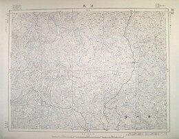 遵義 東亜五十万分一図