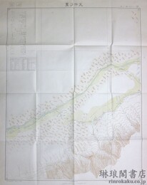 瓦什沙里 新疆甘粛二十五万分一図26号