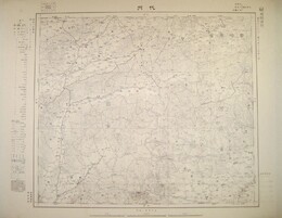代州 東亜五十万分一図