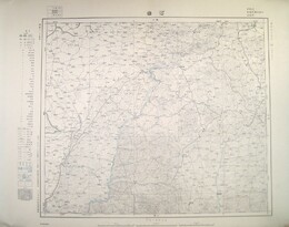 河曲 東亜五十万分一図