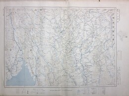 チェーンマイ 印度100万分1図東部周域4号