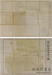 実測最新奉天市街附近地図