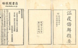 温疫條辨摘要