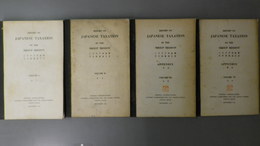 シャウプ使節団日本税制報告書　Ⅰ～Ⅳ　Report on Japanese taxation by the Shoup Mission