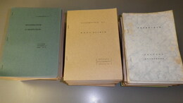 近代立法過程研究会収集文書　№17(昭48)～111，113(2019）　№112一冊欠