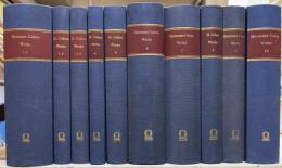 Hermann Cohen Werke Bd.1-1, 1-2, 1-3, 4, 5, 6,7 8, 9, 16 (10Bd.）