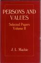 Persons and Values: Selected Papers II