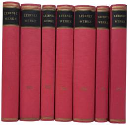 G.W.Leibniz Philosophische Schriften in 7Bdn.