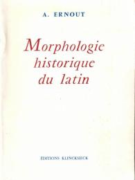 Morphologie historique du latin