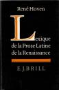 Lexique de la prose latine de la Renaissance