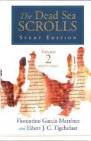The Dead Sea Scrolls Study Edition 
