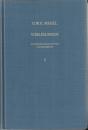 Vorlesungen über die Geschichte der Philosophie. Teil 2. Grieschische Philosophie, I : Thales bis Kyniker
