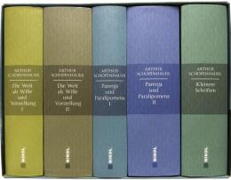 Arthur Schopenhauer Sämtliche Werke in fünf Bänden im Schuber