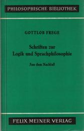 Schriften zur Logik und Sprachphilosophie : Aus dem Nachlass