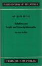 Schriften zur Logik und Sprachphilosophie : Aus dem Nachlass