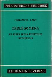 Prolegomena zu einer jedn kunftigen Metaphysik