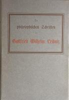 Die Philosophischen Schriften von Gottfried Wilhelm Leibniz Bd.1-7