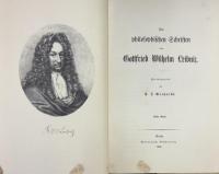 Die Philosophischen Schriften von Gottfried Wilhelm Leibniz Bd.1-7