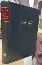 Nachgelassene Schriften