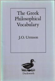 The Greek Philosophical Vocabulary